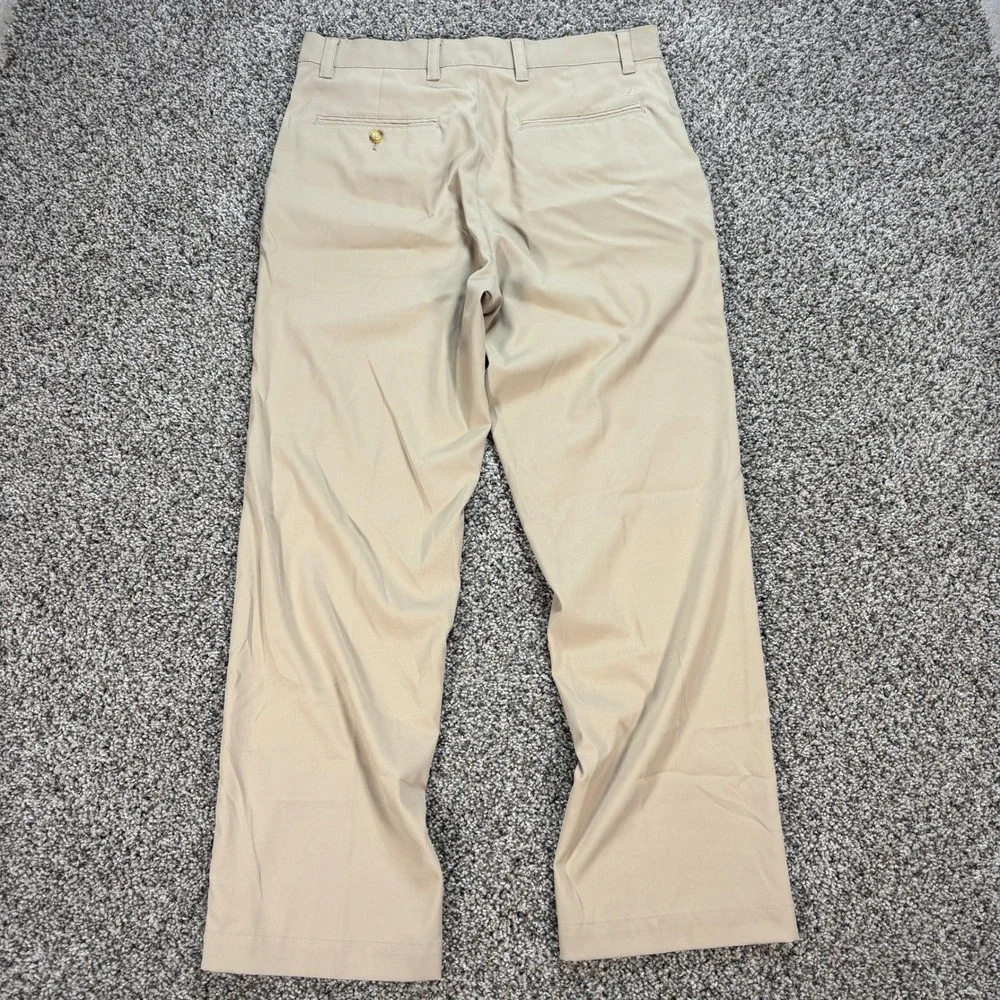 Callaway Men's 32x29 Optimum Performance Golf Pants Khaki Tan Stretch Chino